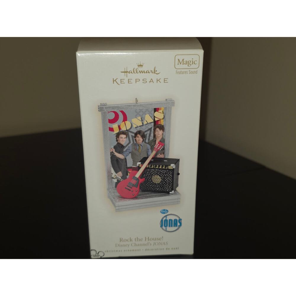 Hallmark Keepsake Disney Jonas Brothers Rock The House Magic‎ Ornament 2009 K